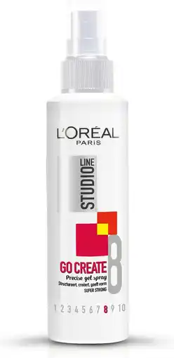Bol.com L'Oréal Paris Studio Line Go Create - Extra Sterke Fixatie Spray - 150ml aanbieding
