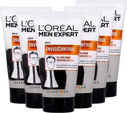 Bol.com L'Oréal Paris Men Expert Barber Club Invisi Control - Verzorgde Look Styling Gel - 6 x 150ml aanbieding