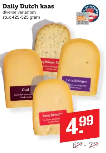Coop Daily Dutch kaas aanbieding