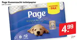 Coop Page Kussenzacht toiletpapier aanbieding