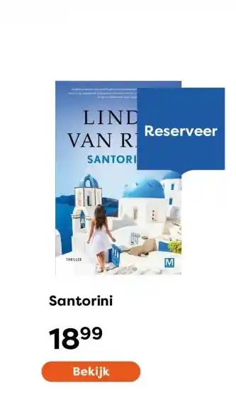 The Read Shop Santorini aanbieding