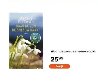 The Read Shop Waar de zon de sneeuw raakt aanbieding