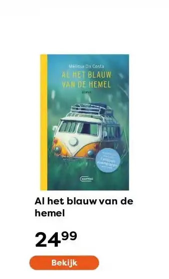 The Read Shop Al het blauw van de hemel aanbieding