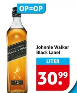 Hoogvliet Johnnie Walker Black Label aanbieding