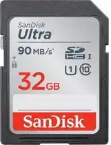 Bol.com SANDISK Ultra 32GB SDHC-kaart – Class 10, UHS-I aanbieding