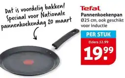 Hoogvliet Tefal Pannenkoekenpan aanbieding
