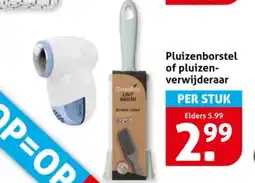 Hoogvliet Pluizenborstel of pluizen- verwijderaar aanbieding