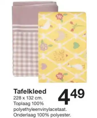 Zeeman Tafelkleed aanbieding