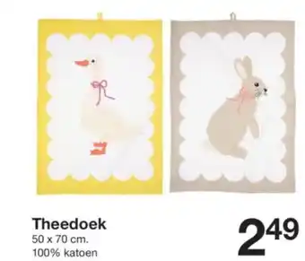 Zeeman Theedoek aanbieding