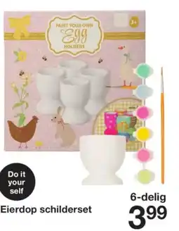 Zeeman Eierdop schilderset aanbieding