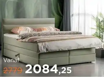 TotaalBED Opbergboxspring Berlijn met klep aanbieding