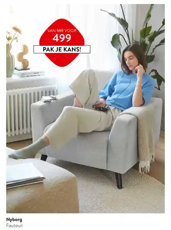 Profijt Meubel Nyborg Fauteuil aanbieding
