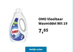 Plein.nl OMO Vloeibaar Wasmiddel Wit 19 aanbieding
