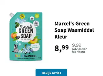 Plein.nl Marcel's Green Soap Wasmiddel Kleur aanbieding