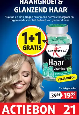 Lucovitaal Lucovitaal Haar Vitamines aanbieding