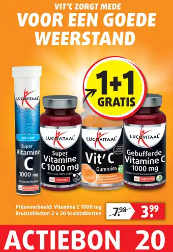 Lucovitaal Lucovitaal® vit'c zorgt mede aanbieding