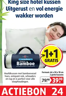 Lucovitaal Kingsize Bamboe aanbieding