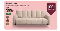 Leen Bakker Bank Esmee aanbieding
