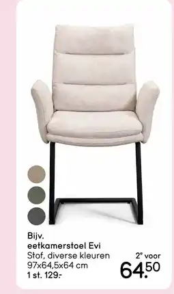 Leen Bakker Heel veel eetkamer- stoelen en barkrukken aanbieding