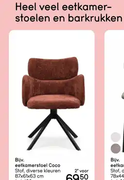Leen Bakker Eetkamerstoel coco aanbieding