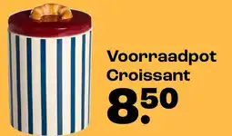 Kwantum Voorraadpot Croissant aanbieding