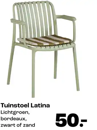 Kwantum Tuinstoel Latina aanbieding