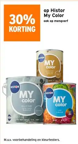 GAMMA Histor My Color aanbieding