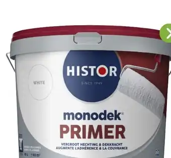 GAMMA Histor monodek primer wit aanbieding