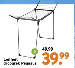 GAMMA Leifheit droogrek Pegasus aanbieding