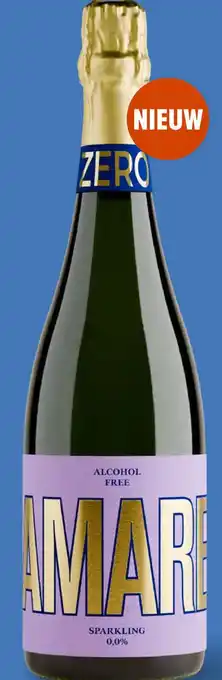 Gall & Gall Amare Sparkling Zero 75CL aanbieding