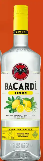 Gall & Gall Bacardí Limón 70CL aanbieding