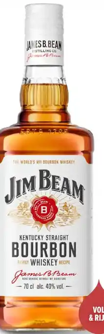 Gall & Gall Jim Beam White 70CL aanbieding