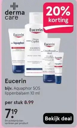 Etos Eucerin aanbieding