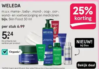 Etos Weleda aanbieding