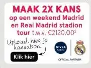 Etos Madrid en Real Madrid stadion tour aanbieding