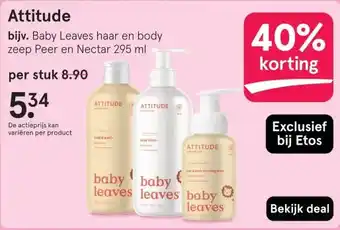 Etos Attitude aanbieding