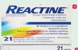 Etos Reactine cetirizinedihydrochloride aanbieding