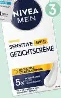 Etos Nivea men sensitive spf 15 gezichtscrème aanbieding