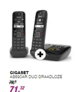 EP Gigaset as690ar duo draadloze aanbieding