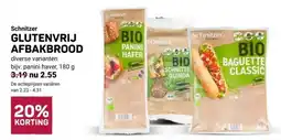 Ekoplaza Schnitzer glutenvrij afbakbrood aanbieding