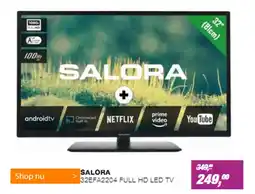 EP Salora 32efa2204 full hd led tv aanbieding
