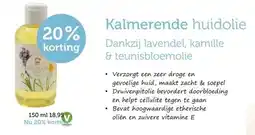 De Rode Pilaren Kalmerende huidolie aanbieding