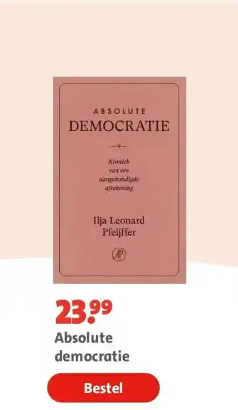 Bruna Absolute democratie aanbieding