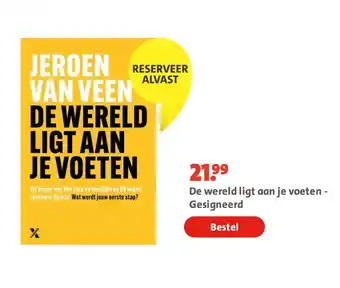 Bruna De wereld ligt aan je voeten - Gesigneerd aanbieding