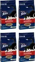 Bol.com Felix Countryside Sensations - Kattenvoer Droogvoer - Rund Kip & Groenten - 4 x 4 kg aanbieding