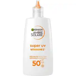 Etos Garnier Ambre Solaire Super UV Vitamine C Anti-Pigment Fluid SPF50+ 40 ML aanbieding
