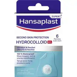 Etos Hansaplast Second Skin Protectoin Waterproof en Transparante Pleister Strips 6 stuks aanbieding