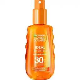 Etos Garnier Ambre Solaire Onzichtbare Beschermende Spray SPF30 150 ML aanbieding