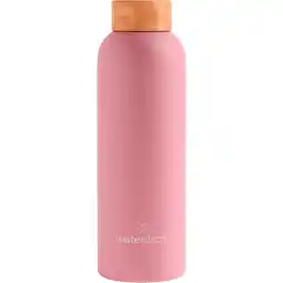 Etos Waterdrop Thermo Steel RVS Drinkfles Pastel Roze 600 ML aanbieding