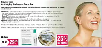 De Online Drogist Revitaltrax anti-aging collageen complex aanbieding